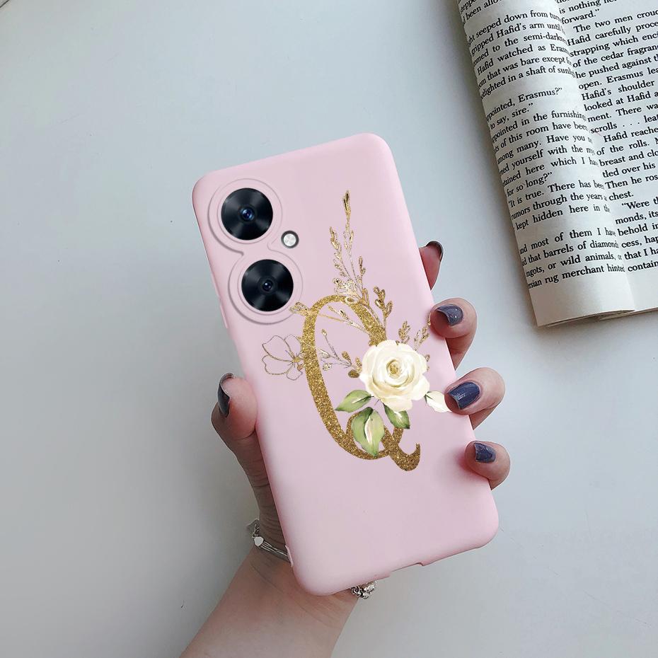 

For Huawei Nova11i 4G Case Personalized Letters Back Cover For Huawei Nova 11i 11 i i11 4G MAO-LX9 6.8 Soft Cases Protect Funda Huawei Nova 11i