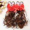 2Pcs Headwear Kids Hairpin Wig Cute Girl Curly Hair Princess Children Hair Clip  Baby