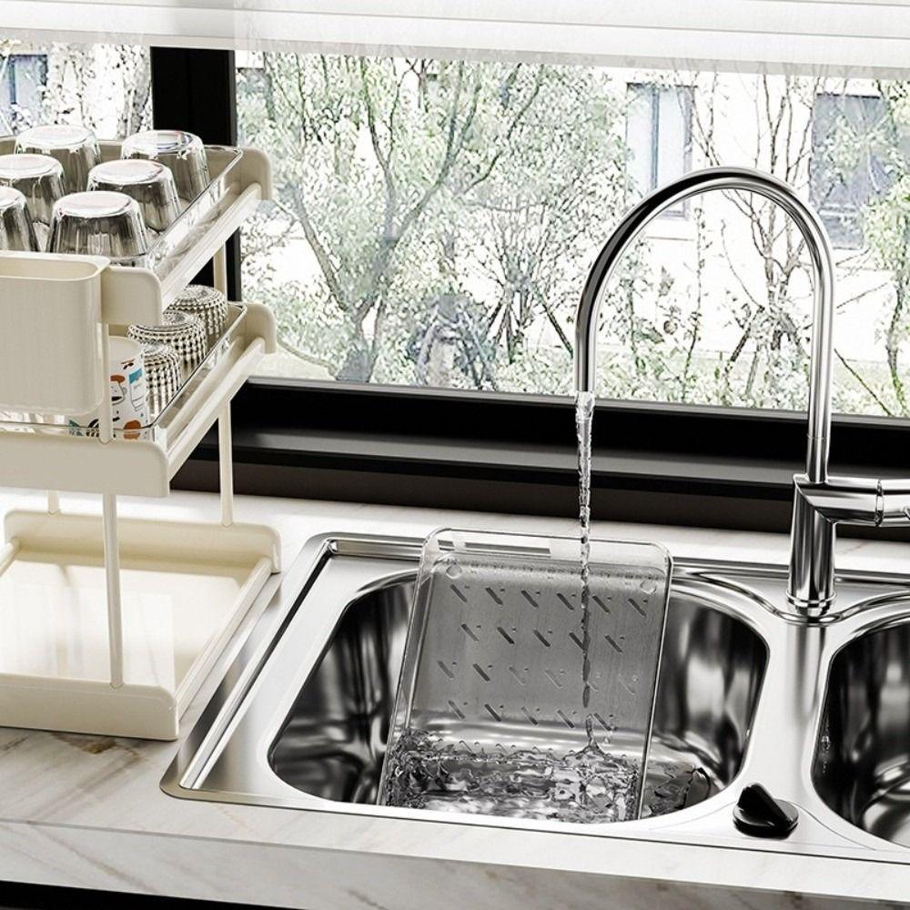 Large Capacity Storage Cup Holder Multifunctional Organizing Storage Rack  Household