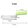 Plastic Handle Bricklaying & Mortar Trowel – 3, 4, 5, 6 Inch Square Masonry Tile Laying Tools