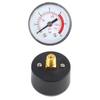 Air Compressor Pneumatic Hydraulic Fluid Pressure Gauge 0-12Bar / 0-170PSI Double Scale Measuring Analysis Instrument Accessory