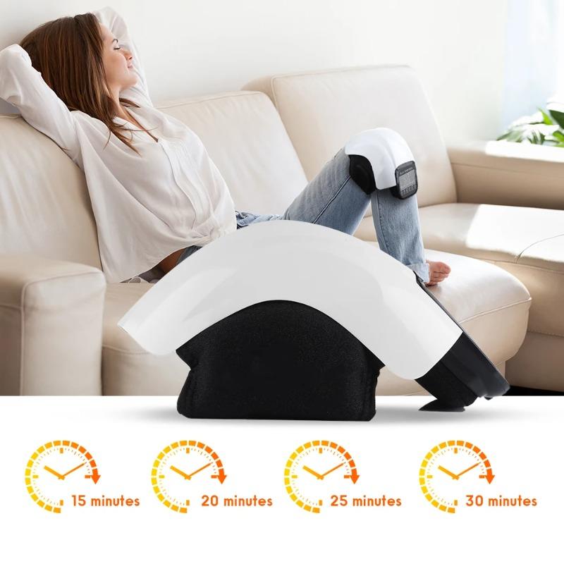 2026 New Gift Wireless Smart Knee Massager Air Pressure Vibration Knee Massage LCD Display Machine Electric Elbow Shoulder Knee Masajeador