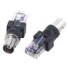1Pc Hohe Quanlity Schwarz Stecker Bnc-buchse Jack Zu Rj45 Stecker Rf-adapter Koaxialstecker