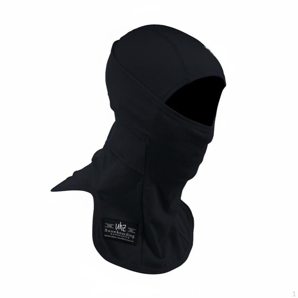 Face Winter Cover Wool Blend Balaclava Windproof Hood for Skiers, Snowboarders,