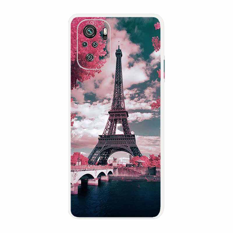 Für Xiaomi Poco M5 Klare Hülle Mode Bemalte Silikon Weiche Rückabdeckung Für Xiaomi Poco M5 Transparente Handyhülle POCO M 5 Hülle