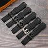 Silicone Rubber Bracelet 24*16mm Watchband for Timex Watches T2N738 T2N739 T2N720 T2N721 T49706 Watch Band Sports Silicone Strap