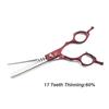 6.5-Inch PK Pet Grooming Fishbone Thinning Shears