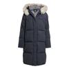 Xploric Long Goose Down Jacket Comfortable Skin-Friendly Hooded Down Coat Women Jacket KC8485