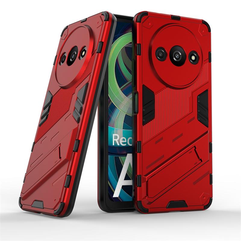For Xiaomi Poco C61 Case Cover Poco C61 Capas New Phone Bumper Back Armor Kickstand Shockproof Cover For Poco C61 C 61 Fundas