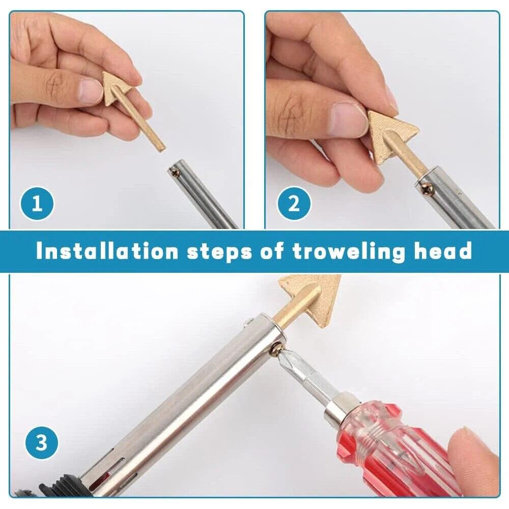 Car Bumper Repair Welder Smoothing Tool High Power 100W Electric Welding Solder Kit For Bumper Repair Tools