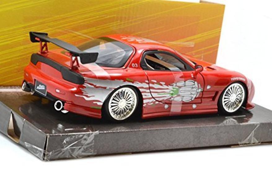 Jada TOYS 124 SCALE “THE FAST AND THE FURIOUS” “DOM'S MAZDA RX-7”