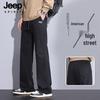 JEEP SPIRIT Men's Cotton Casual Straight-Leg Pants