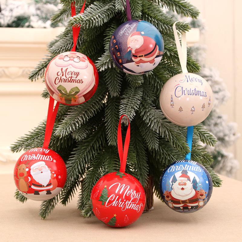 Christmas Tree Ornaments: Candy Jar Balls & Gifts