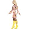 Smiffys Womens/Ladies Hippie Flowers Costume Set