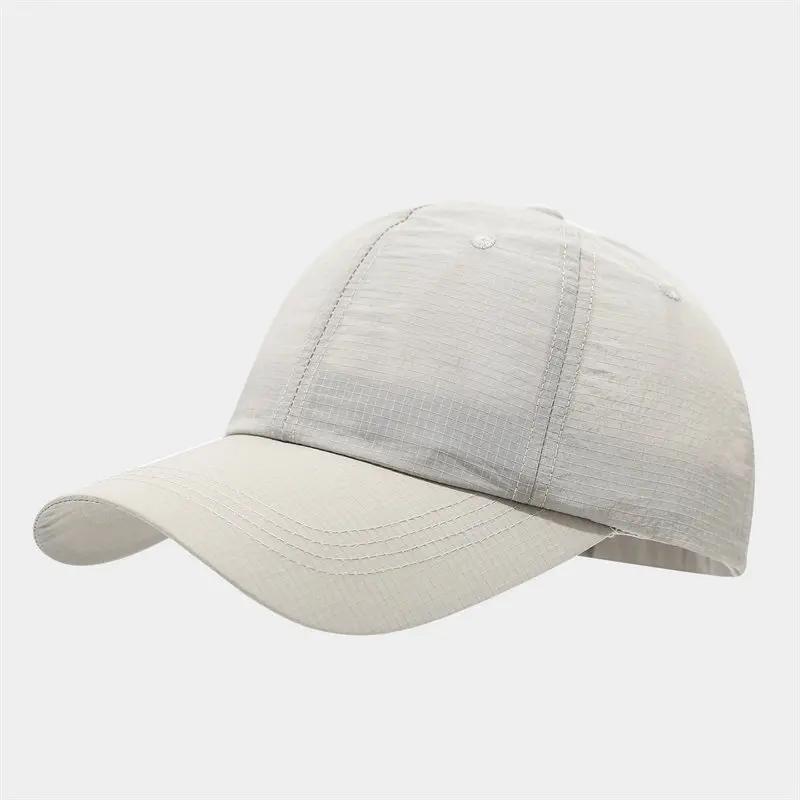 

Spring and Summer Polyester Print Casquette Baseball Cap Adjustable Outdoor Snapback Hats for Men and Women 25 56-60cm Adjustable серый