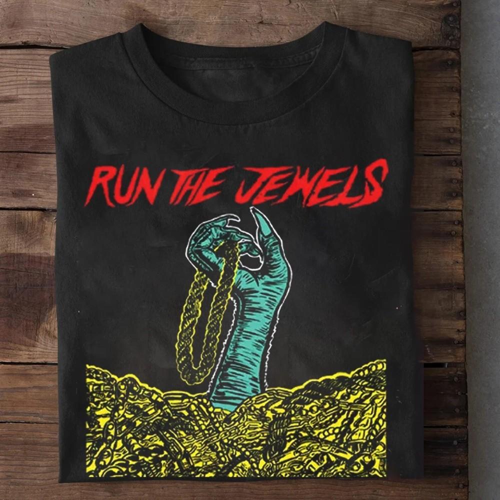Run The Jewels Band Men Women Cotton T Shirt  Unisex T-Shirt XL