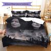Severus Snape Pattern Bedding Quilt Set Quilt Cover Pillowcase Home Decoration Gift (1 * duvet cover + 2 * pillowcase, without core)
