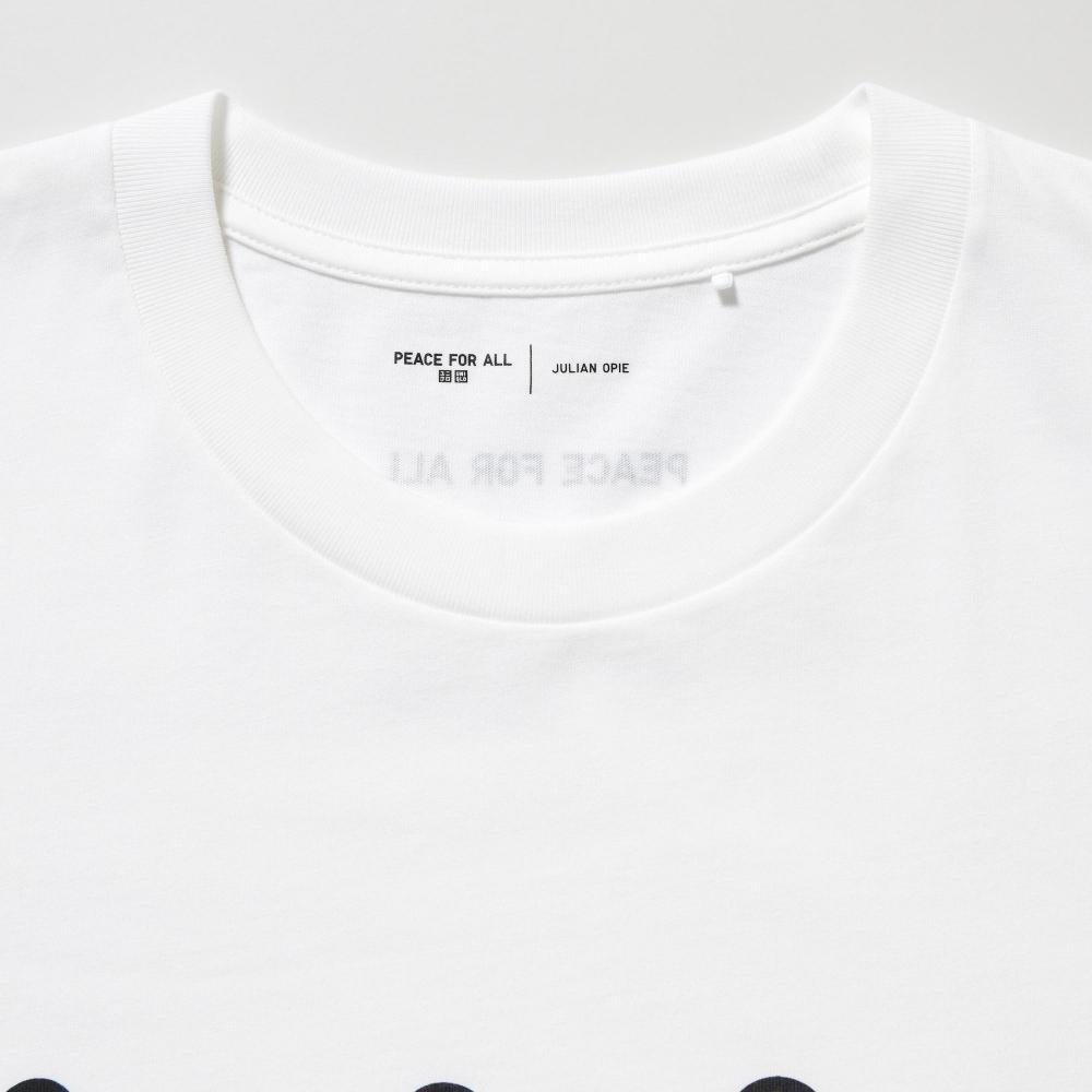 Uniqlo Japan Peace For All Graphic T shirT  shorT Sleeve  Regular fiT  Julian Opie