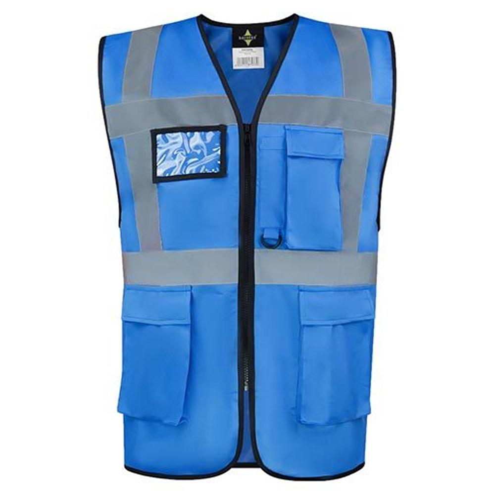 Korntex Unisex Adult CO² Neutral Hamburg Multi-Functional Hi-Vis Vest