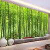 Green Bamboo Wallpaper Forest Natural Landscape Photo Mural Living Room Study Room Backdrop Home Decor 3d Wallpaper