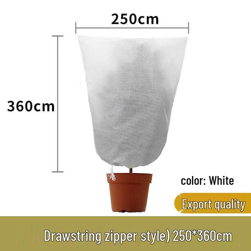 Winter Plant Insulated Cover: Cold Protection & Breathable Anti-Freeze Bag for Flower Pots, Green Plants, and Fruit Trees