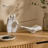 Wedding Party Display Decor Creative Hand Shape Incense Burner, Resin Decorative Ornament, Burner & Ash Collector Unique Office Desk Decorations
