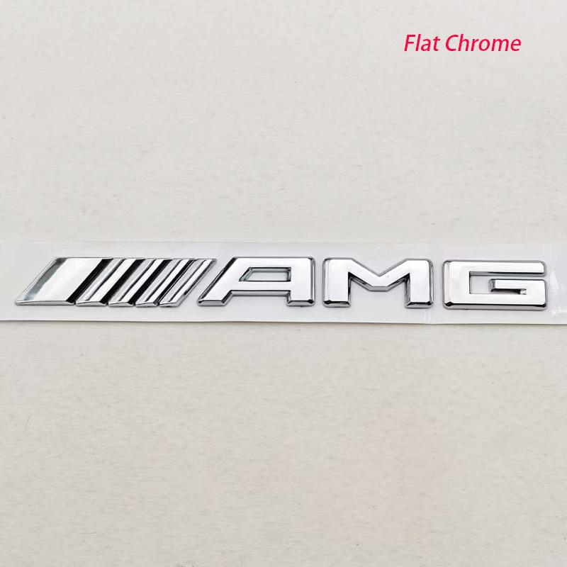 

3D ABS Car Letters Logo AMG Badge Rear Trunk Emblem Sticker Mercedes Benz AMG A B C E G W211 W203 W204 W210 W124 Accessories