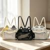 Women's Fashion Backpacks Korean Japan Kawaii Cat Ita Bag PU Cute Girls Transparent Pocket Aesthetic Shoulder Crossbody Bags