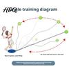 Automatic Tennis Trainer with String Ball Portable Solo Training Rebounder Weighted Base Kids Adults Beginner Backyard Self Practice Tools