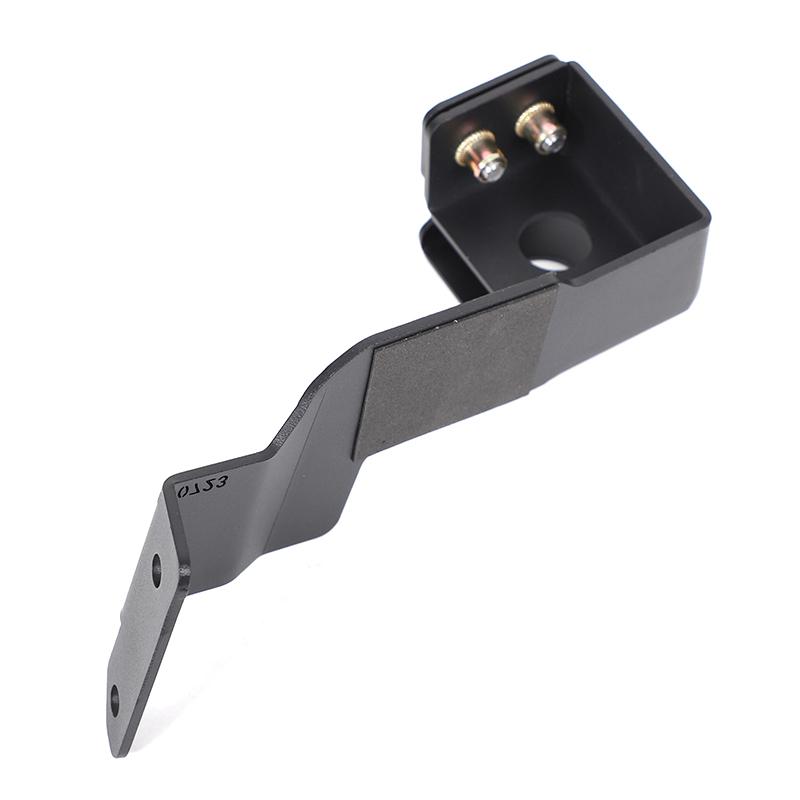 Für Toyota Land Cruiser Prado 250 LC250 2024 2025 Karbonstahl Auto Heckklappe Antennenhalter Montagehalter Außen Zubehör