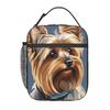 A Single Pack Of Yorkshire Insulated Lunch Bag for Kids School Cooler Thermal Food Box Tote Portable Lunch Boxes Container