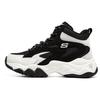 DLites 3.0 Fabric Leather Soft Comfortable Shock Absorbing Durable Supportive Warm High Top Dad Shoes Women Sneaker Black White 167595-BKW