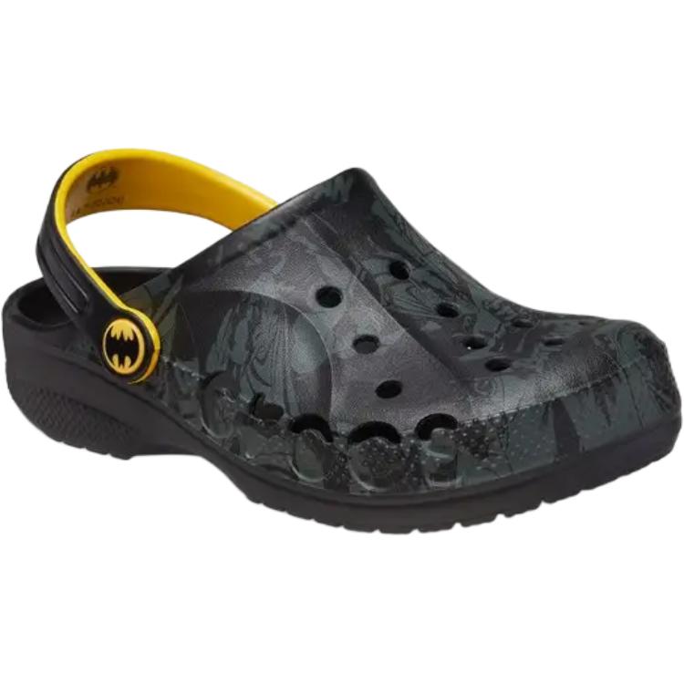 Crocs Kinder Baya Clog Bequeme Weiche Atmungsaktive Clogs Kinderclogs Schwarz 210347-001