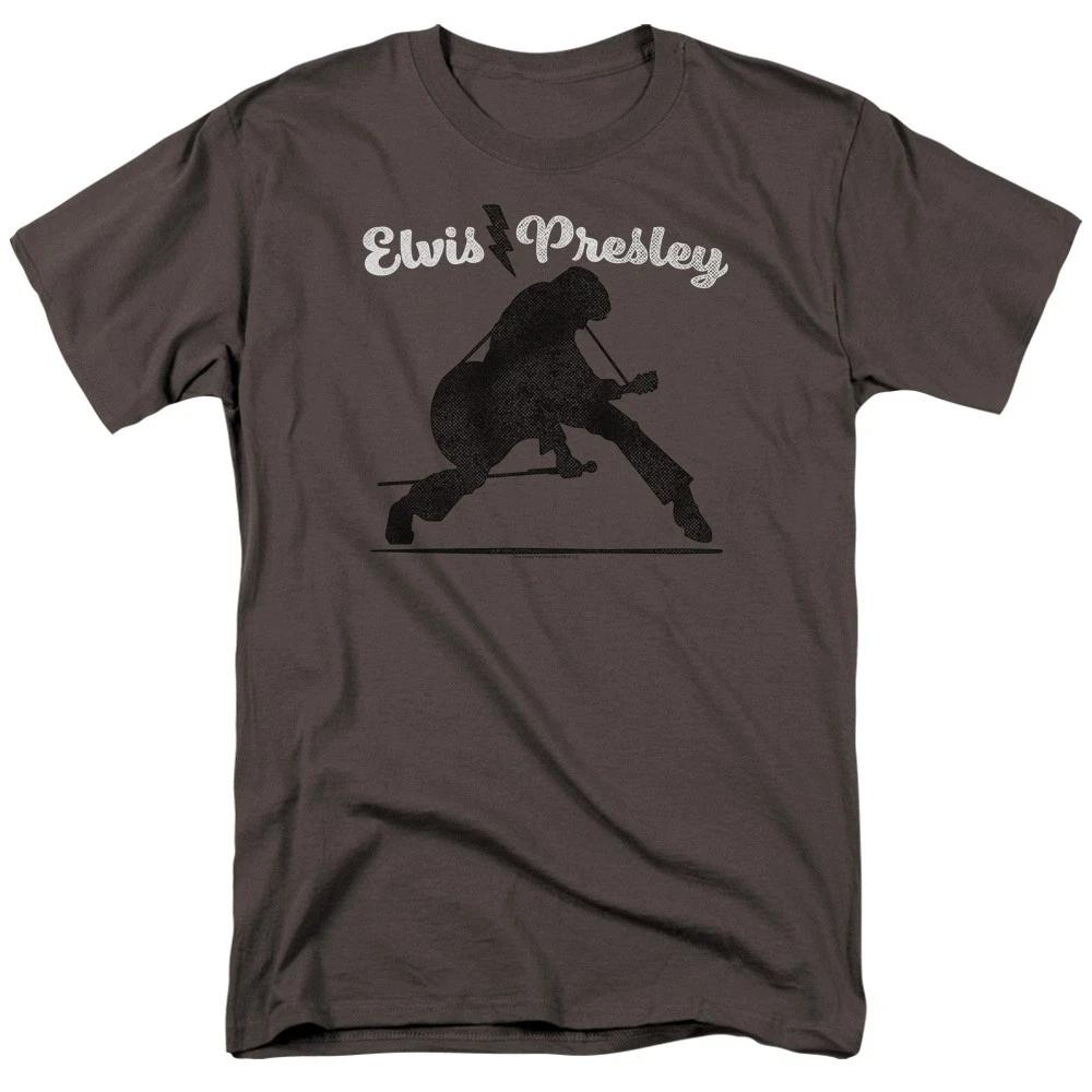 Elvis Presley - Overprint - Unisex Short Sleeve Children s T-shirt - Gray 100
