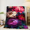 Floral Elegance In Bloom Blanket Flannel Blanket Throw Blanket Sofa Cover Blanket Soft Premium Blanket Picnic Blanket Tv Blanket Gifts
