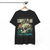 Simple Plan T-Shirt Punk Rock Merch Album Schwere Baumwolle