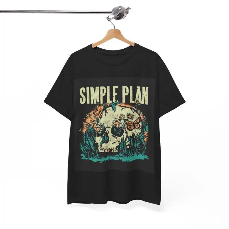 

Simple Plan T Shirt Punk Rock Merch Album Heavy Cotton 5XL різнокольоровий
