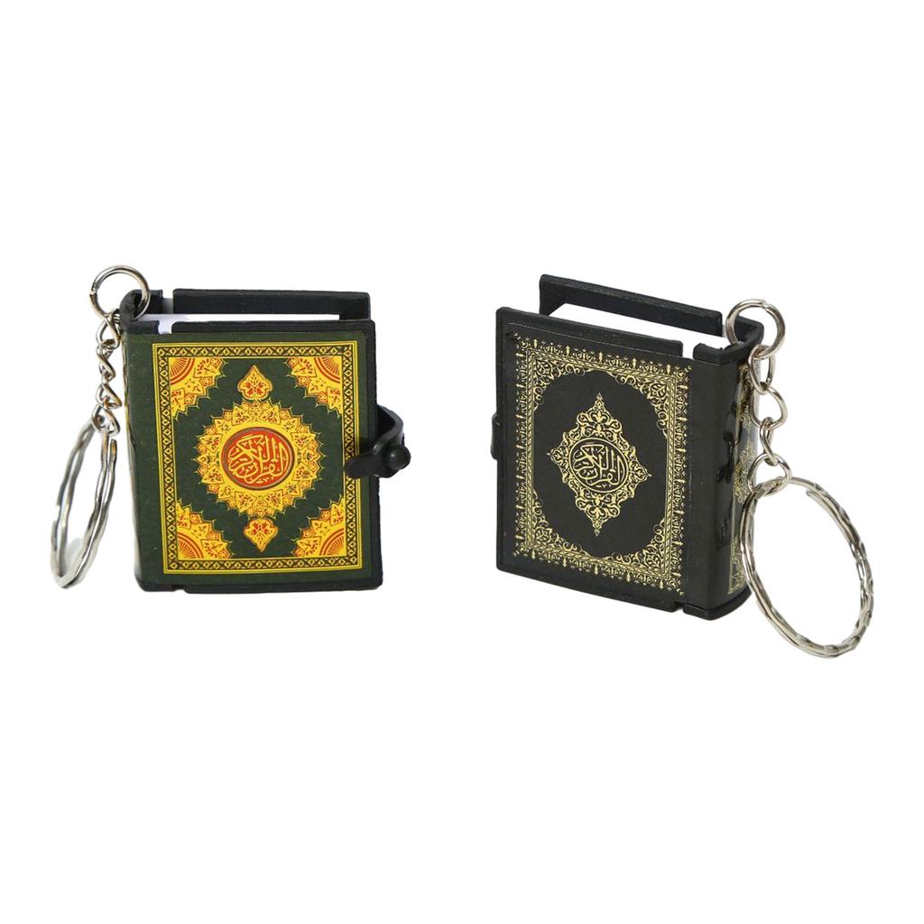 Mini Holy Bible Keychain Paper Book Pendant Key Chain Religious Christian Keyrings Holder Car Key Chains Fashion Jewelry
