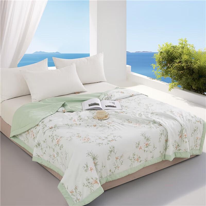 

Violet Antibacterial Washed Cotton All-Season Quilt