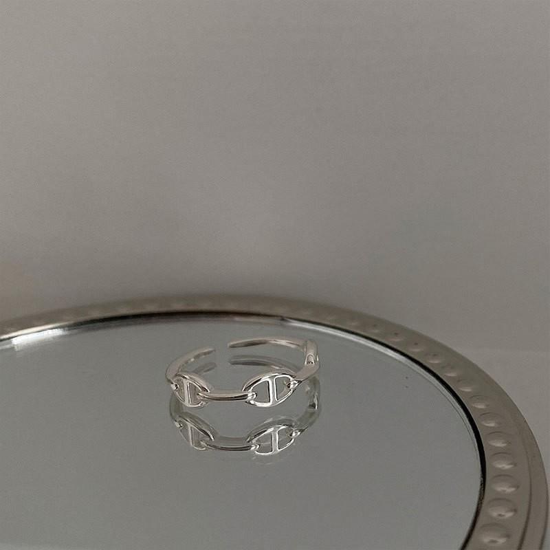 Finger Unique Copper Ring For Women In Trendy Ins Style With Adjustable Fit