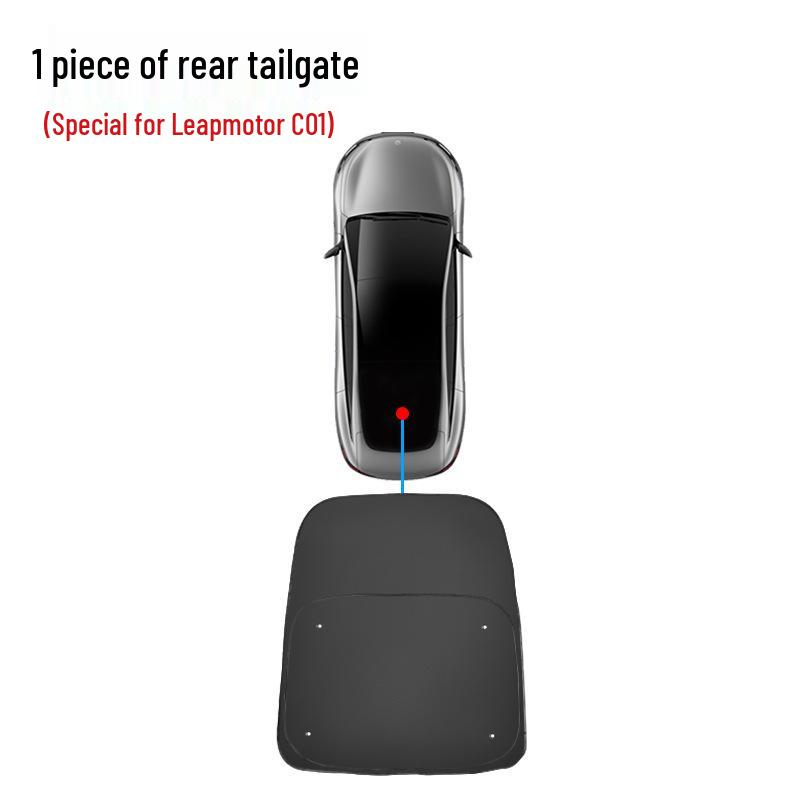 Leapmotor C01/C11 Window Sunshade: Privacy, Lightproof, Heat Insulation, Anti-Peeping Protection