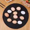 Silicone Splatter Screen Stainless Steel Fry Wall Oil Barrier Net Grease Splatter Guard  Frying Pan
