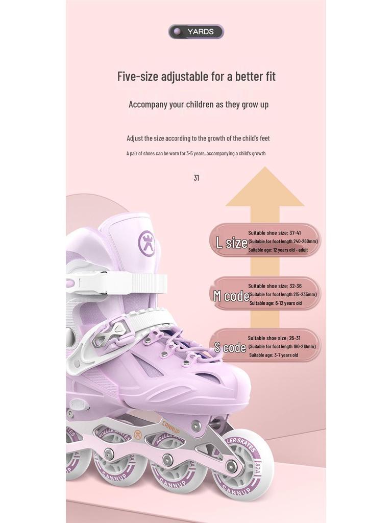 Beginner To Adult Inline and Roller Skates for Kids and Adults