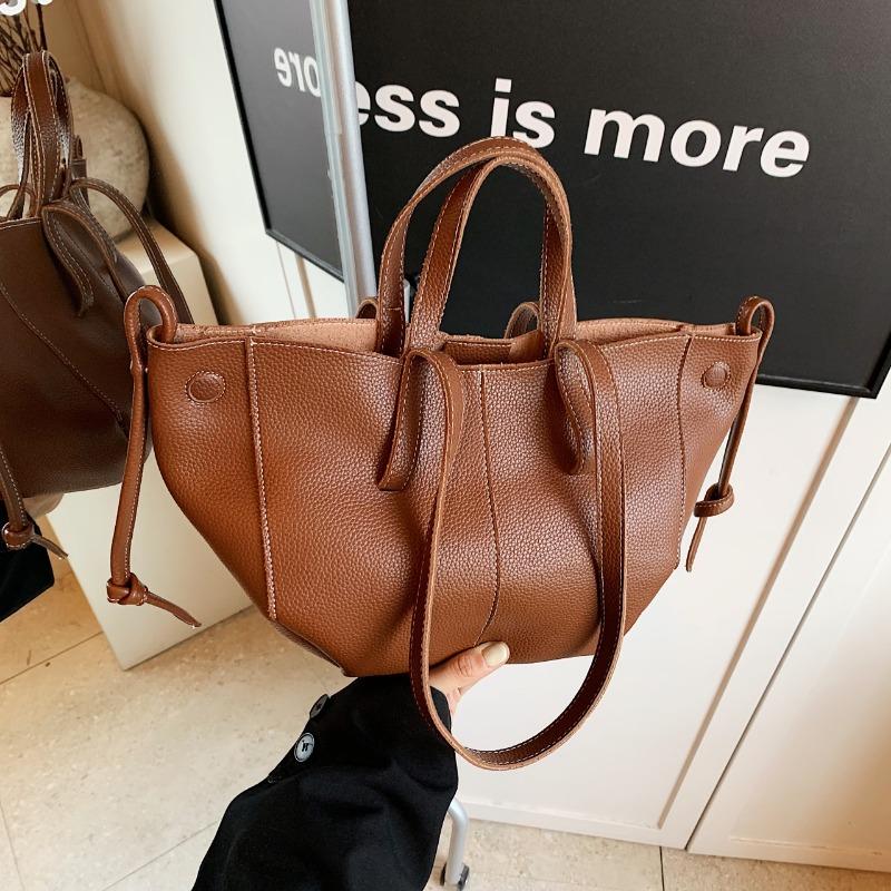 Retro Large Capacity Backpack, Versatile Commuter Shoulder Bag, Handbag Tote Bag