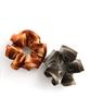 VINGTAINE Velvet Voluminous Frill Elegant and Sophisticated Hair Accessory for Scrunchie, Women's Fall/Winter, HS-130-BR