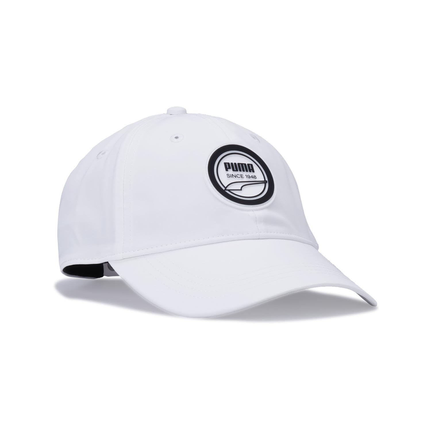 Puma Golf Formstrip Patch Cap (White, 02711103)