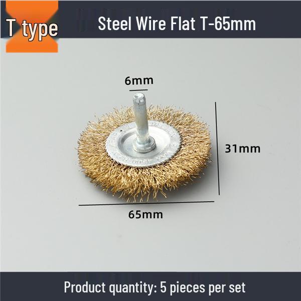 Steel Wire Brush Cup - Stainless Steel Rust Remover & Polishing Wheel for Angle Grinders