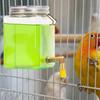 Dangling Bird Water Feeder Leakproof Bird Waterer Parrot Water Dispenser  for Parrots Cockatoo
