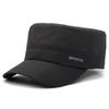 Quick-drying hat men's perforated mesh hat outdoor casual middle-aged flat-top hat breathable sun hat