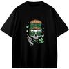 St. Patrick's Day Totenkopf Mädchen Lustiges Anime-Geschenk Teens Jungen Mädchen T-Shirt